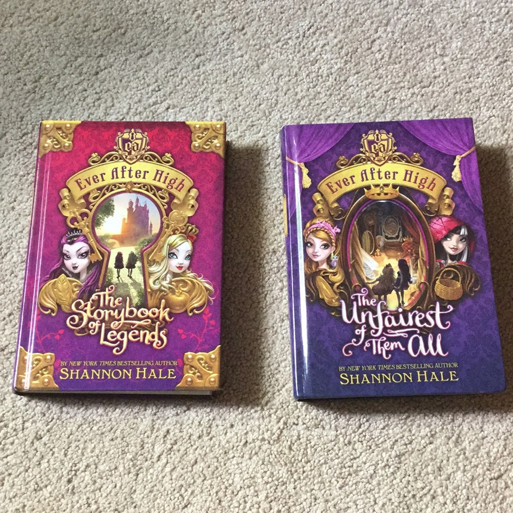 ever after high books